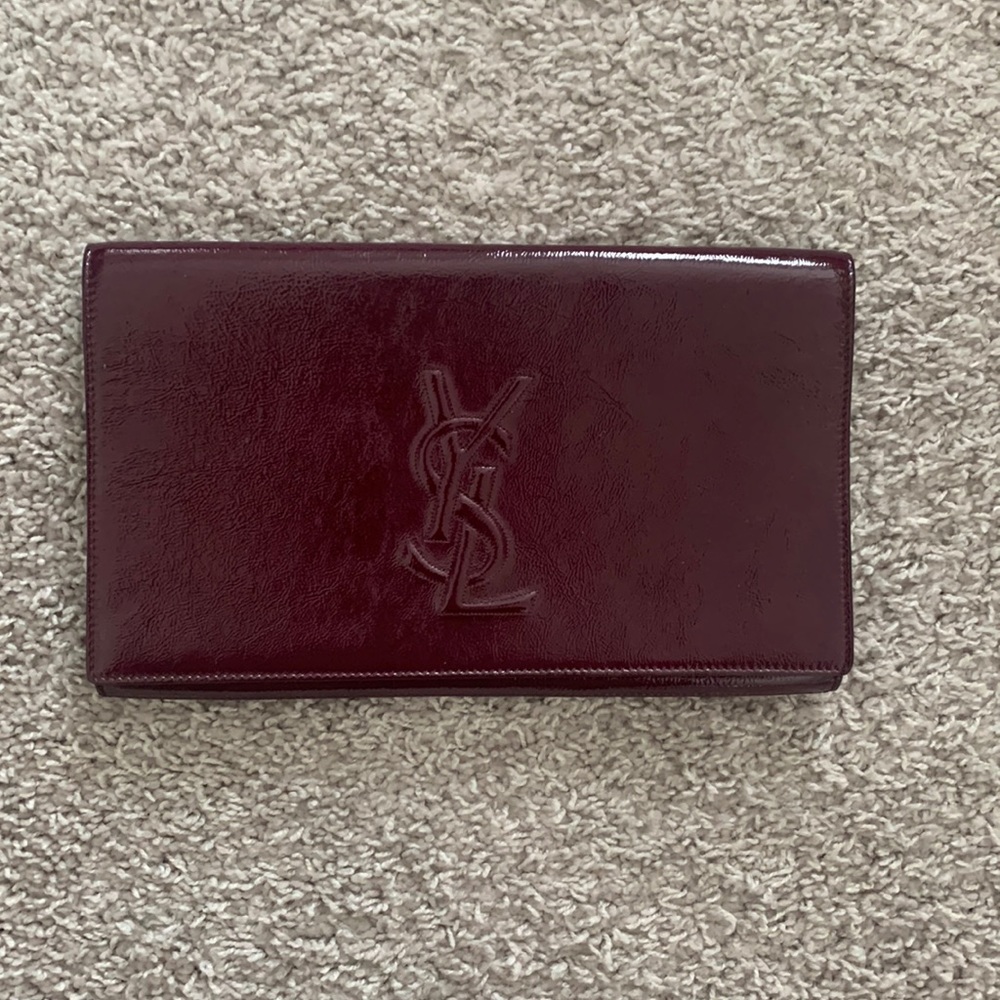 Authentic YSL clutch with original dust bag